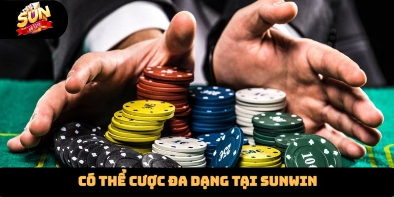 Có thể cược đa dạng tại hitclub